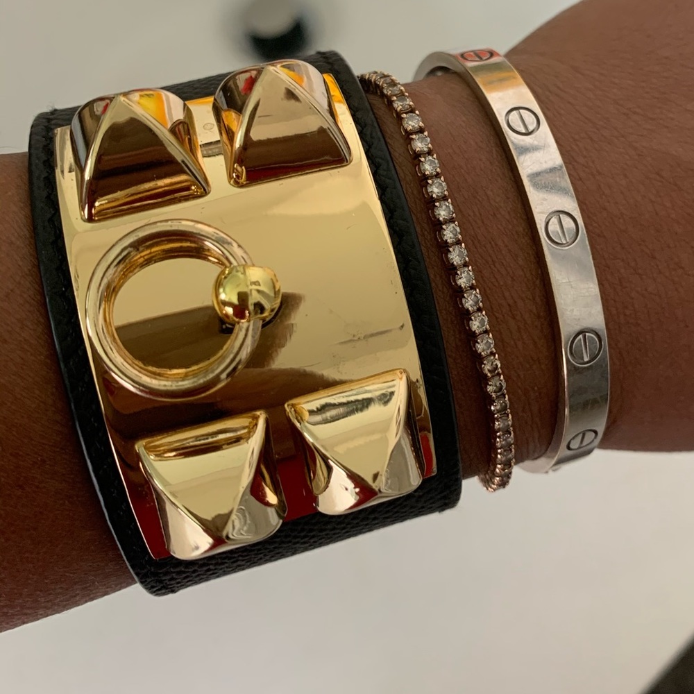 Original Collier de chien bracelet by Hermes